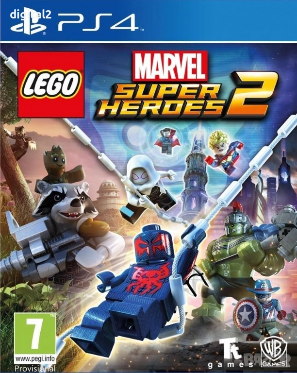 LEGO Marvel Super Heroes 2 /PS4 / Игра / Нова Запечатана , снимка 1