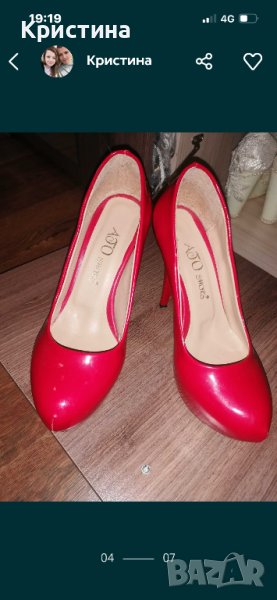 Червени токчета, снимка 1