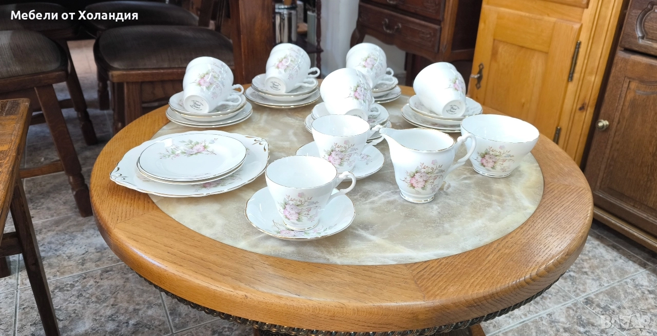 Сервиз за кафе/чай от костен порцелан Royal Stuart, снимка 1