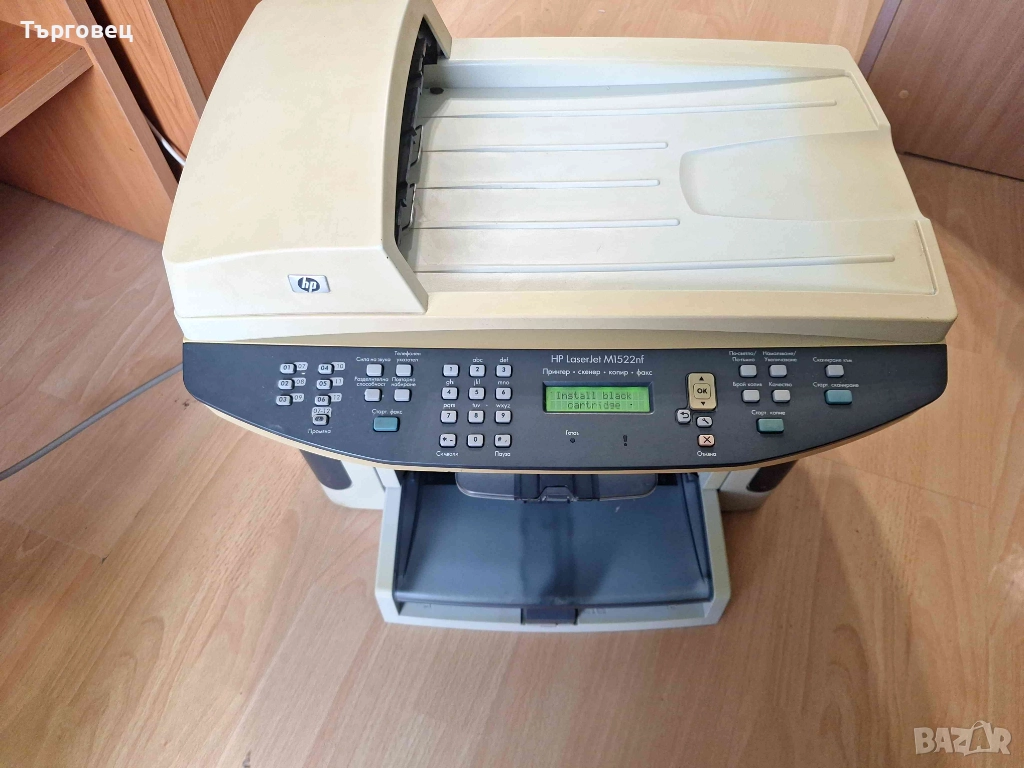 Лазерен принтер, копир, скенер, факс  МФУ HP Laserjet M1522NF, снимка 1