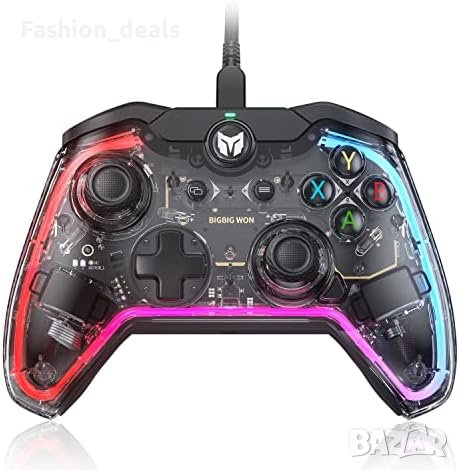 Нов кабелен Pro контролер за Nintendo Switch/Switch OLED/Lite и PC Windows 10/11, снимка 1