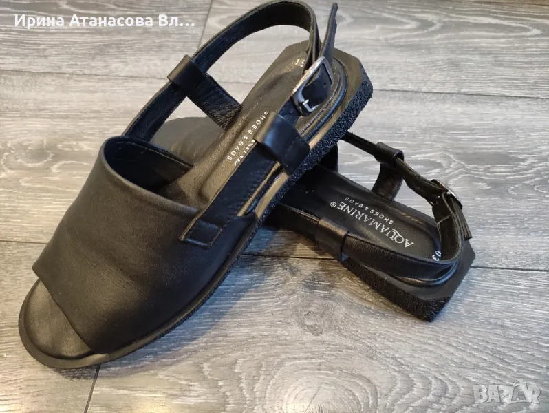 Дамски сандали от естествена кожа, снимка 1