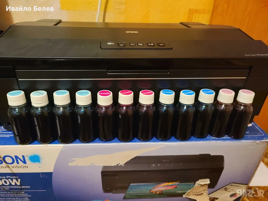 Мастило за принтер Epson Stylus Photo 1400/1500, снимка 1