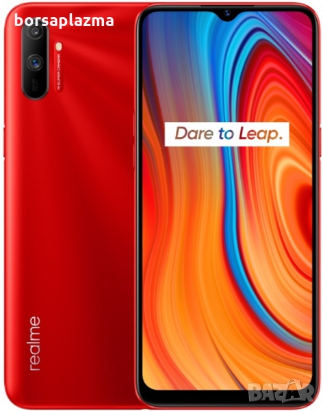 Смартфон Realme C3 3/64GB Blazing Red, снимка 1