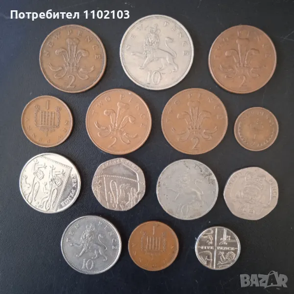 Монети от Англия 6, снимка 1