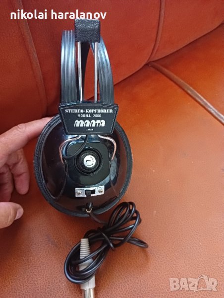 Винтидж слушалки MANTA, снимка 1