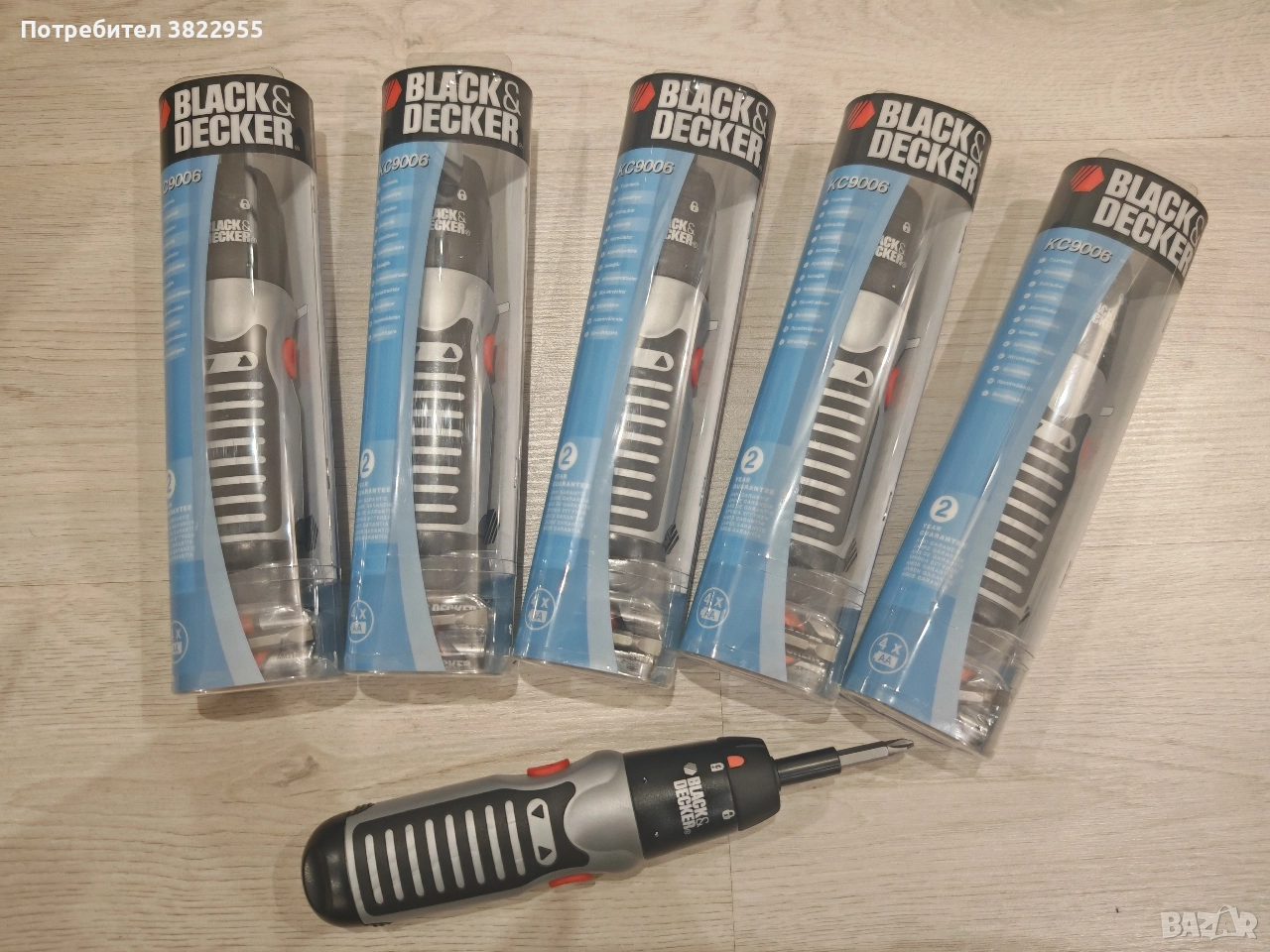 Black and Decker електрическа отвертка , снимка 1