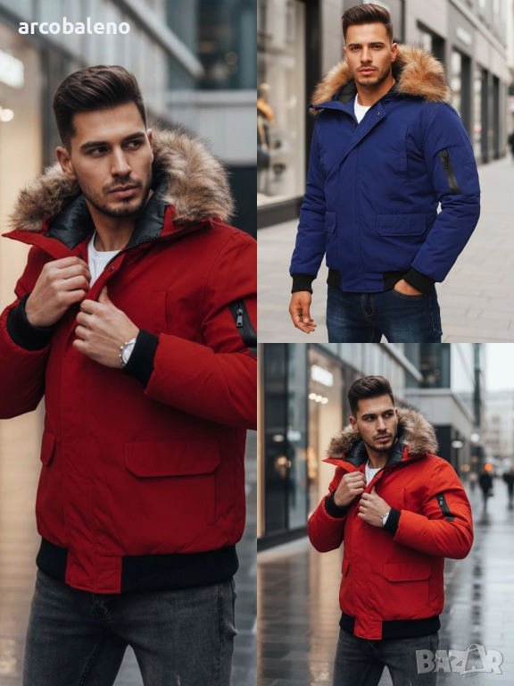 Мъжко зимно яке, 3цвята , снимка 1