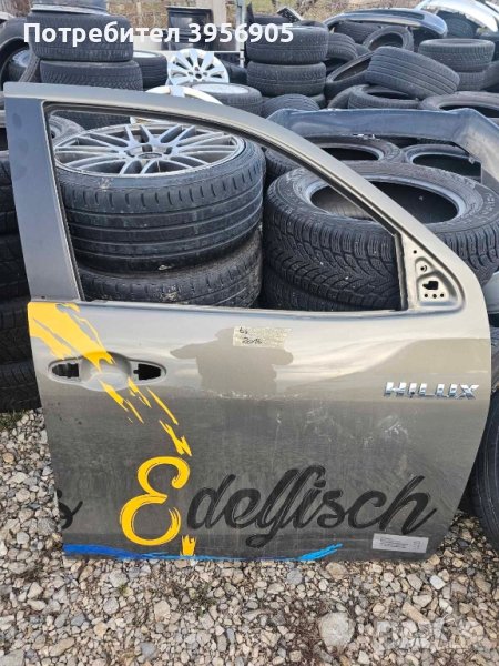 Предна дясна врата за Toyota Hilux 2015-2020, снимка 1