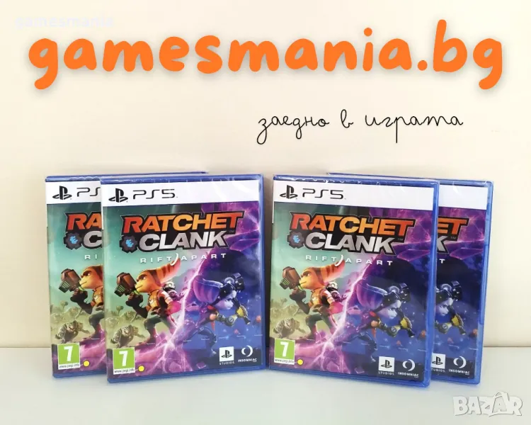 [ps5] СУПЕР цена! Ratchet & Clank: Rift Apart/ Чисто НОВИ/ Експресна доставка, снимка 1
