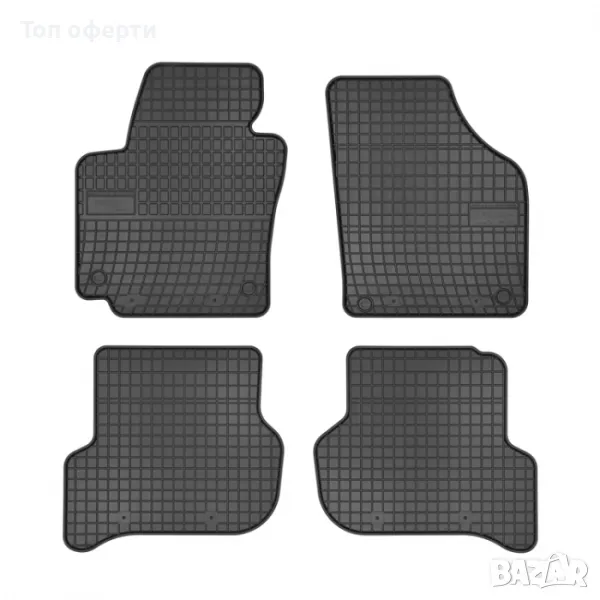Гумени стелки Frogum съвместими с VW Golf 5 Plus 04-14 Seat Altea 04-15, снимка 1