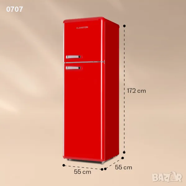 Хладилник в ретро стил , снимка 1