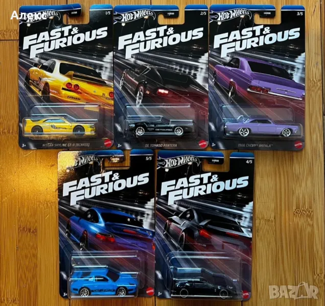 Hot Wheels 2024 Fast & Furious Full Set, снимка 1