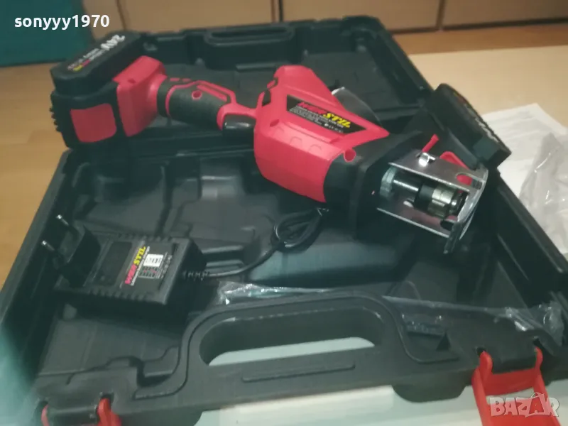 NEW MODEL САБЛЕН ТРИОН-LI-ION BATT X2+CHARGER 1410241143, снимка 1