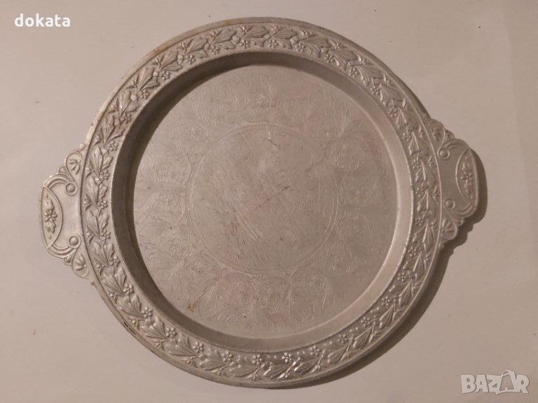 Стар руски поднос, снимка 1