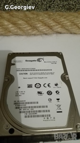 Хард диск Seagate 500 GB, снимка 1