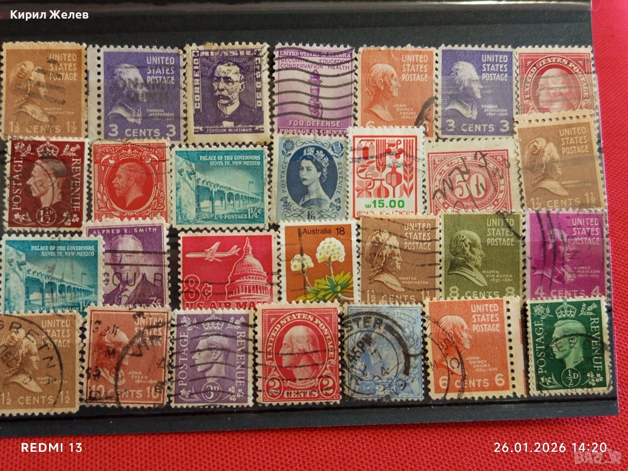 Стари пощенски марки от цял свят смесени СВЕТОВНИ ЛИДЕРИ за КОЛЕКЦИЯ 51995, снимка 1