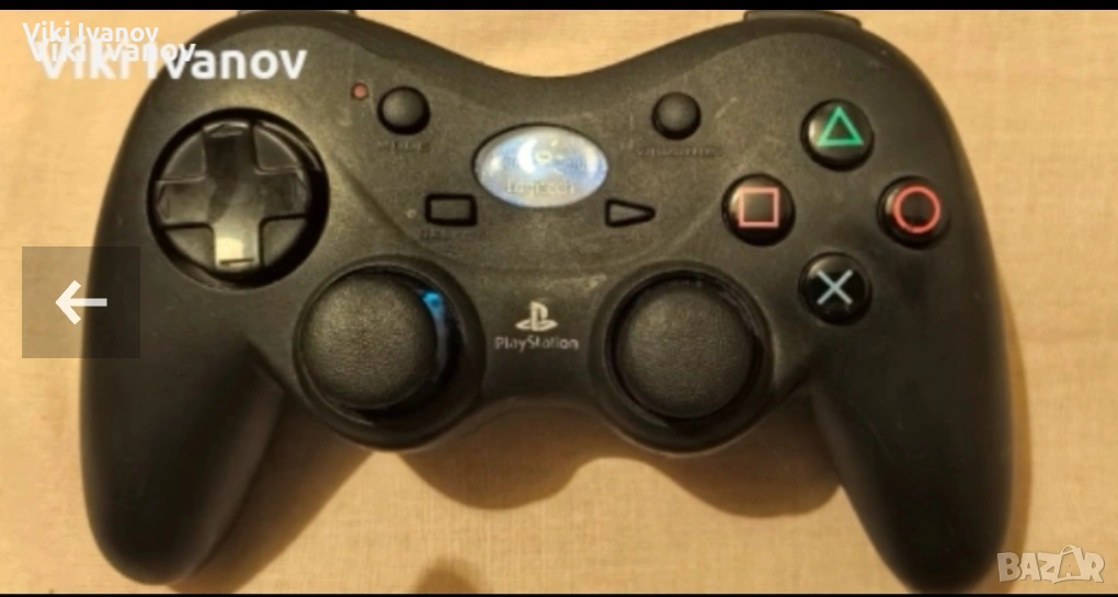 PS2 безжичен джойстик LOGITECH, снимка 1