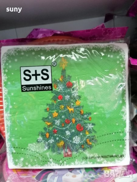 Коледни салфетки, снимка 1