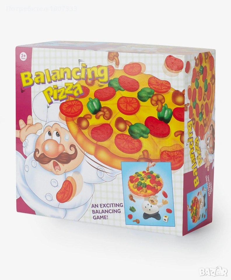 Игра за баланс "Балансирай пицата", снимка 1