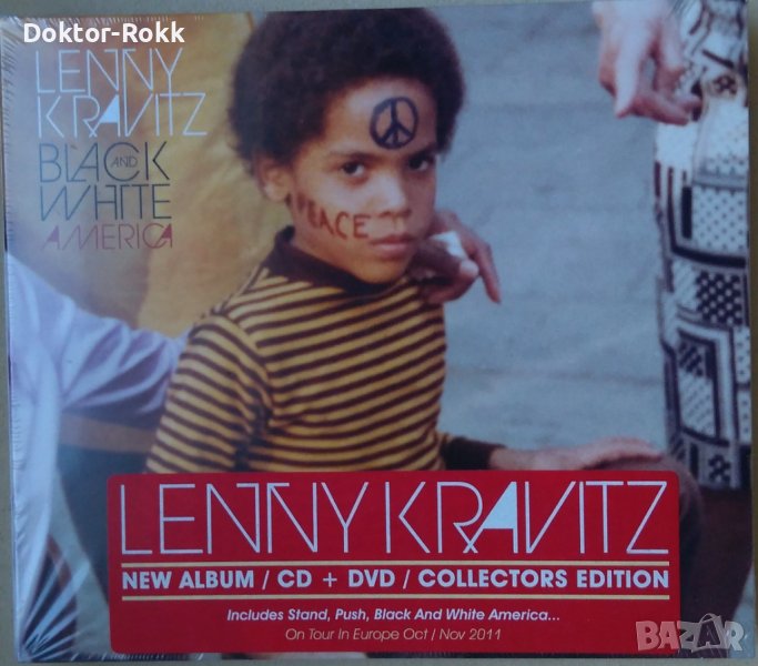 Lenny Kravitz : Black And White America (Deluxe edition) (CD+DVD) 2011, снимка 1