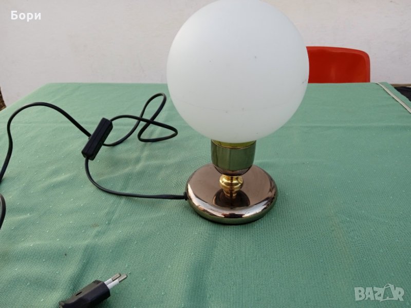 Стара немска нощна лампа, снимка 1