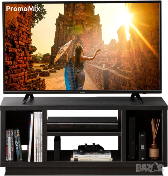 Шкаф за телевизор Iris Ohyama OTS-100S ‎532134 TV шкаф ТВ поставка за хол , снимка 1