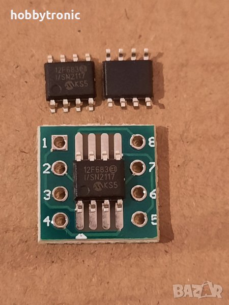 PIC12F683 I/SN SO8 микроконтролер , снимка 1