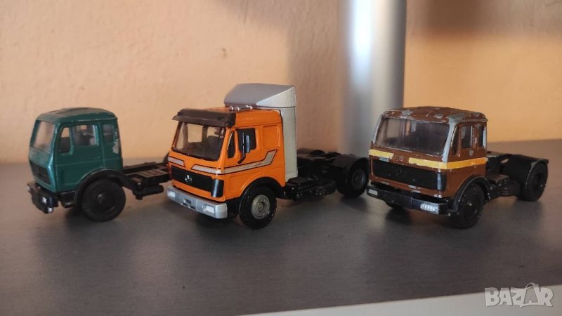 Метални камиони Conrad и Siku 1:50, снимка 1