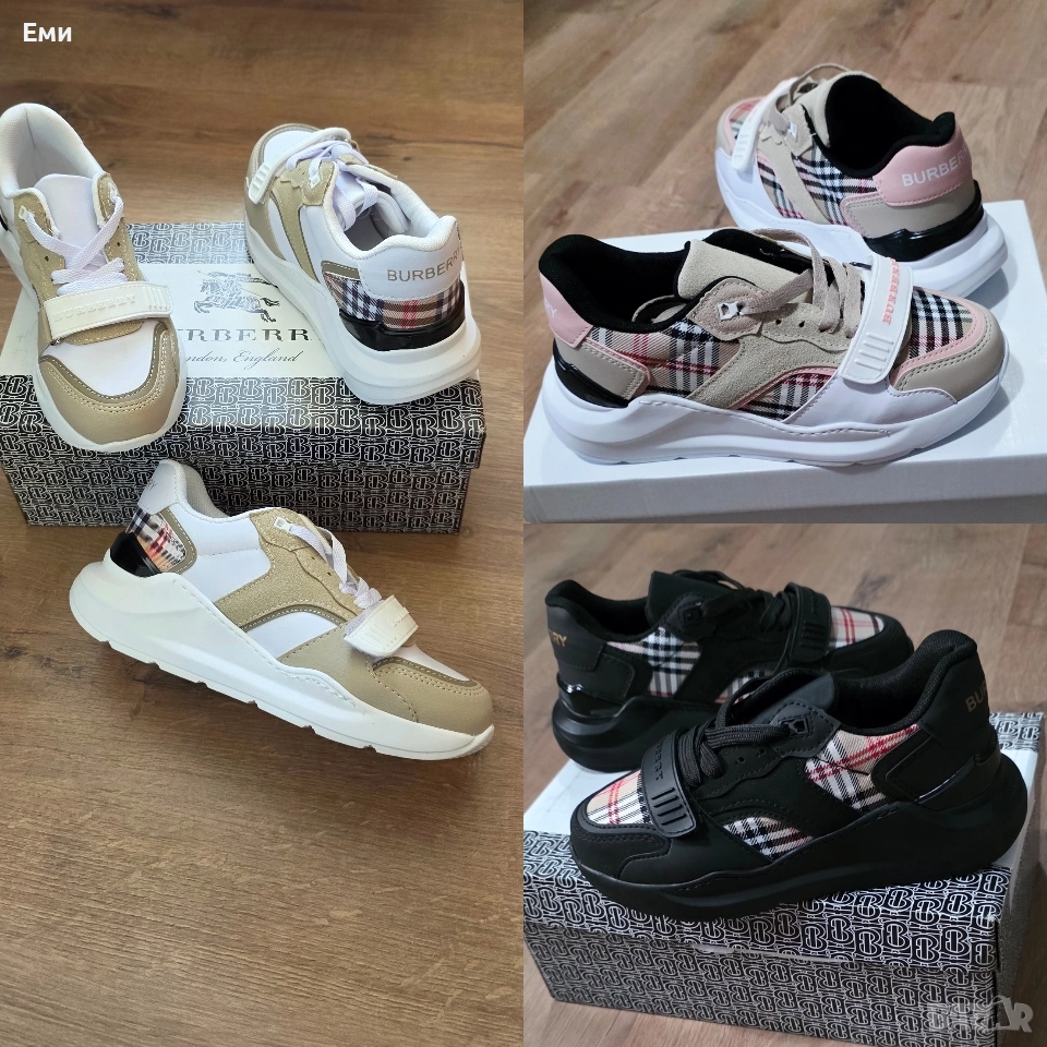 Burberry сникърси дамски обувки нови модели , снимка 1