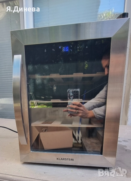 Хладилна витрина за вино Klarstein 31L, снимка 1