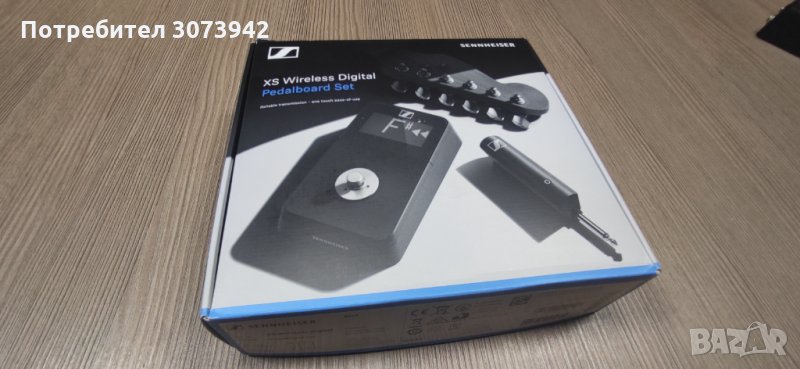 Нов безжичен цифров педалборд с тунер Sennheiser XSW-D, снимка 1