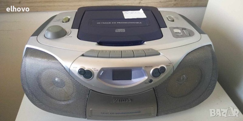 Радиокасетофон CD Philips AZ101 00C #1, снимка 1