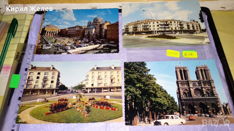 ЛОТ 4 СТАРИ ПОЩЕНСКИ КАРТИЧКИ ТЕМА ГРАДОВЕ ЦЪРКВИ ЗАБЕЛЕЖИТЕЛНОСТИ ПАРИЖ 6512, снимка 1