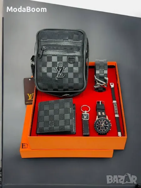 Louis Vuitton мъжки подаръчни комплекти , снимка 1