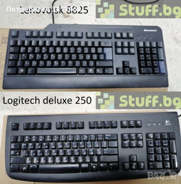 Компютърни клавиатури, keyboards HP, Dell, Lenovo, Logitech и др., снимка 1