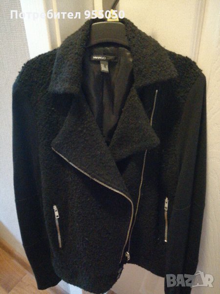 Дамско късо тип палтенце якенце , снимка 1