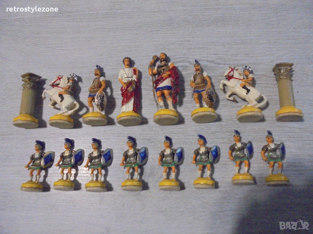 № 8428 Стари метални фигурки – 16 броя  , снимка 1