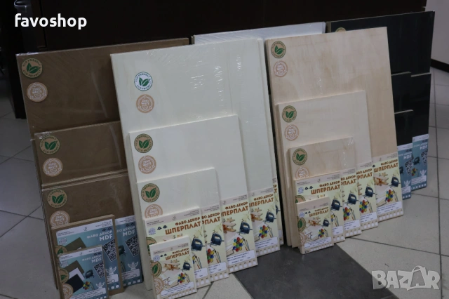 Шперплат липа 2мм 40×40 см – двустранно шлайфан, снимка 3 - Картини - 53187192