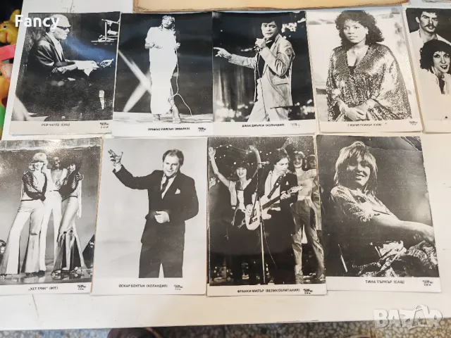 Картички, снимки световни групи и певци, снимка 2 - Колекции - 47720555