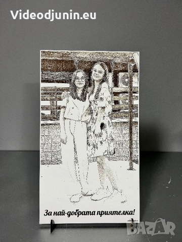 Гравирана снимка- картина, снимка 5 - Сувенири от дърво - 48218929