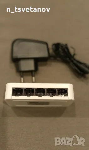 Gigabit LAN Switch с 5 порта, снимка 3 - Суичове - 47582146