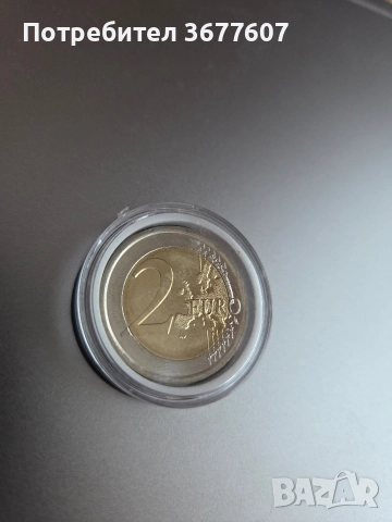 Паметна 2 евро / "170-годишнина от основаването на Полизия ди Стато 1852 - 2022", снимка 2 - Нумизматика и бонистика - 52963700