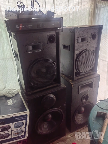 (2x12=по 2х300 вата) (2x15=2х300) , снимка 11 - Тонколони - 53367921