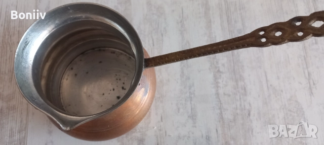 Медно джезве за кафе, снимка 3 - Други стоки за дома - 52262430