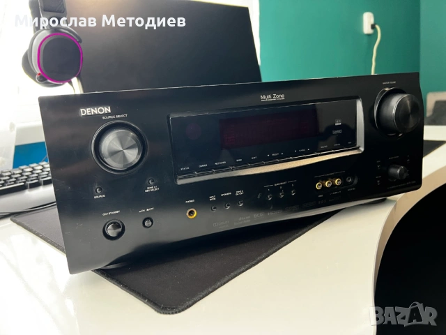 Denon AVR-1909 7.1 ресийвър – перфектен, Audyssey, дистанционно, снимка 4 - Ресийвъри, усилватели, смесителни пултове - 53656132