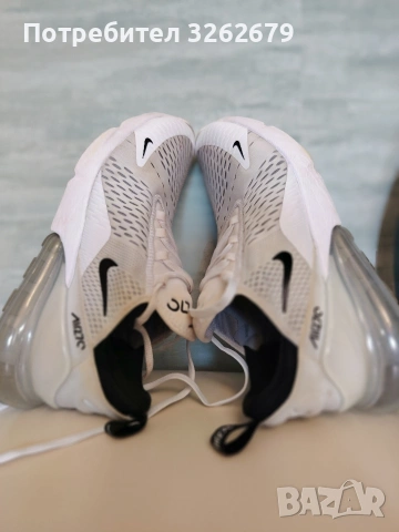 Nike air max 270 оригинални размер 41, снимка 4 - Маратонки - 53733026