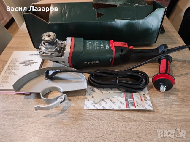 Флекс ъглошлайф METABO WE 26-230 MTV QUICK чисто нов , снимка 4 - Други инструменти - 52198657