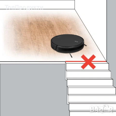 Прахосмукачка 2в1 робот и моп за сухо и мокро почистване MUHLER Bobby 1, снимка 7 - Прахосмукачки - 53071233