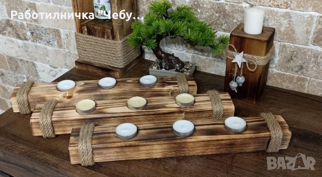 Свещник , снимка 2 - Декорация за дома - 41415856